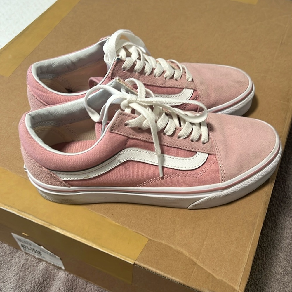 Pink Vans.